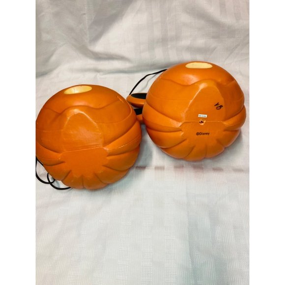 Disney Mickey Mouse Halloween Blow Mold, Light Up Pumpkin, Sold as a Set - Picture 9 of 14